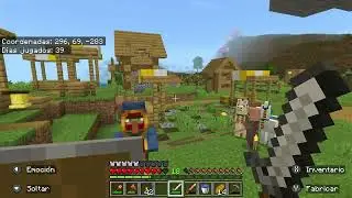 Empezando a conseguir los encantamientos para la armadura. Minecraft parte 6   2026 01 03