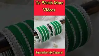 Beautiful Independence Day Bangles Designs for Girls 2025 | Stylish Green & White bangles