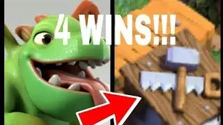 Clash of clan- 4 wins in a row!!!!