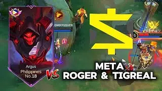 GOLDLANE ARGUS VS. META ROGER AND ROAM TIGREAL | WHO WILL WIN? MUST WATCH‼️