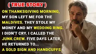 I Woke Up on Thanksgiving to an EMPTY House - My Son and His Wife Left for A Luxury Trip Without Me.