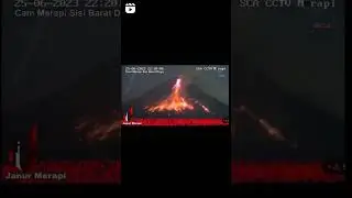 pantauan CCTV gunung Merapi