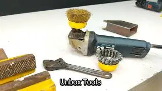 Angle Grinder Thread Cup Wire  Brush #unboxing #anglegrinder #handtool #tool