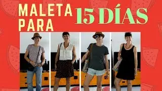 MALETA PARA 15  DÍAS
