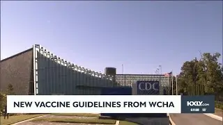 New vaccine guidelines from WCHA