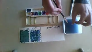Watercolor Test Strip