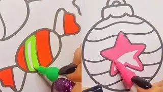 Satisfying ASMR Art Marker Coloring Compilation💤| Fast and Crunchy