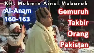 Sheikh Mu'min Aenul Mubarok chanted the quran at 160-163 in Pakistan