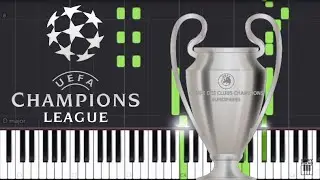 UEFA Champions League Theme - Piano Tutorial by Easy Piano