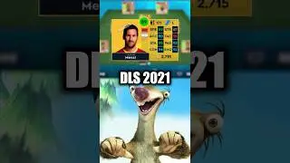 🥺 EVOLUCI&Oacute;N MESSI DLS 20 a DLS 24 😖 Messi #dls24 #dreamleaguesoccer2024 #matium14
