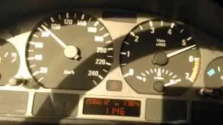 BMW 328i e46 ACCELERATION 0-100km/h