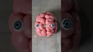 Silicone Ear Plug Brain Blob Sculpture 🧠