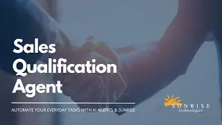 Get Started with AI Agents: Sales Qualification Agent