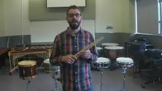 Artifact Percussion | &Eacute;tude Snare Drum Stick Demo
