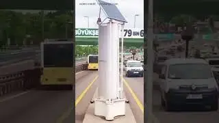 This Wind Turbine Creates Power from Passing Cars &ndash; Genius!