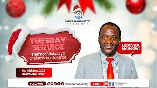 LIVE NOW 🔴 LUDOVICK MANGOWI -  SIKUKUU YA CHRISTMASS KULE ISRAEL - 16/12/2025