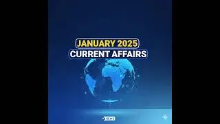 JANUARY 2025 MONTHLY CURRENT AFFAIRS | TOP 150 CURRENT AFFAIRS#currentaffairs2025 #bobbysirfaridkot