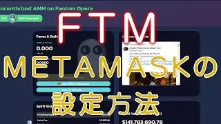 FTMのMETAMASK設定