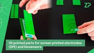 3D printed parts for screen printed electrodes (SPE) and biosensors