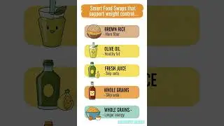 Smart Food Swaps | Support Weight Control Naturally