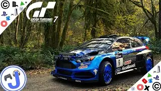 Пробую ралли в Gran Turismo 7 на MOZA R5. Смотрите, что из этого вышло 🏎️🏁