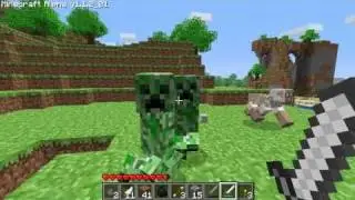 Creeper Attack - Minecraft Alpha