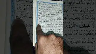 Day 5 of reading one page of Qur'an Daily.. #allah #quran #daily #duet #peace #subscribers #like
