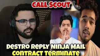 Destro ANGRY Reply Ninja Leave GDR Join RNTX, Call Scout Contract  Matter 🚨