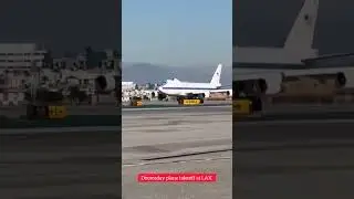 Doomsday Plane 😱 Takes Off at LAX | World&rsquo;s Most Powerful Aircraft#DoomsdayPlane#LAXAirport #shorts