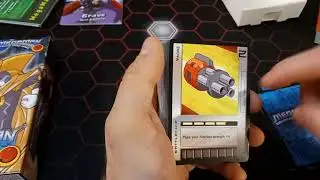 Megaman NT Warrior TCG starter deck unboxing (Bass)