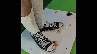 Converse Size 13 vs Crush Mini Tractor