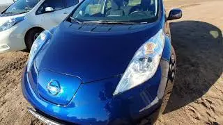 Nissan Leaf Сравнение японца ZE0 24kw с американцем AZE0 30kw