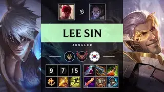 Lee Sin Jungle vs Sylas - KR Grandmaster Patch 25.16