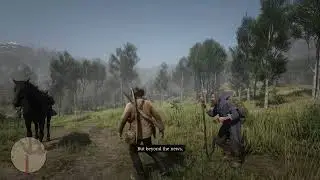 RDR2 - The blind man predicted Arthur's death