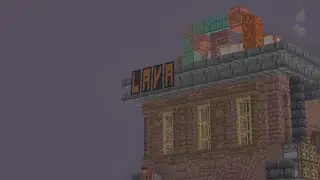 I Built a Lava Farm on the Nether Roof (Minecraft)