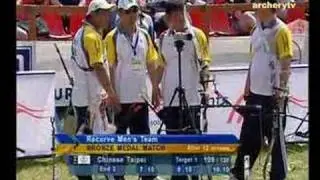 Chinese Taipei v Poland &ndash; recurve men's team bronze | Leipzig 2007 World Archery Championships