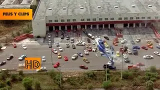 R&Aacute;PIDOS Y FURIOSO 2 escena donde salen todos los coches espectacular | pelis y clips