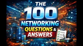100 NETWORKING QUESTIONS & ANSWERS: Networking & IT certification prep (Network+, CCNA, Security+)