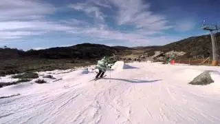 Charlotte Pass afternoon snow report 28/06/15