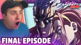 THE END OF KIRA! JoJo's Bizarre Adventure FINAL EPISODE 39 REACTION (Diamond is Unbreakable)