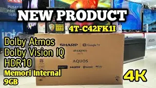 REVIEW GOOGLE TV SHARP 4T-C42FK1I : DOLBY VISION DAN DOLBY ATMOS
