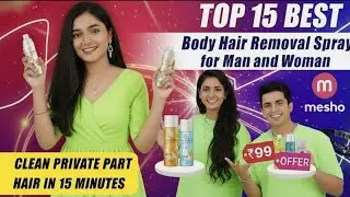Best Hair Removal Spray for Men & Women 💥 Instant Smooth Skin 2025 | Private Part Hair Remove