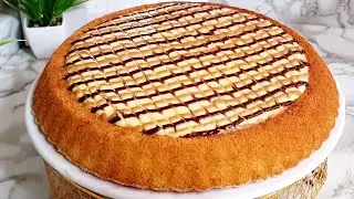 كيكة المول العجيب كيك اقتصادي ببيضة واحدة بدون خلاط كهربائي بنكهة الحامض🍋راقية وبنينة بزاااف/ساهلة👌