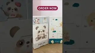 Best Kids Plastic Wardrobe for Clothes! 🧒👗 | Foldable Almirah Storage