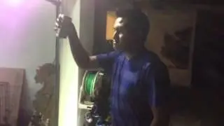 Xiong doing a waterfall - coors light