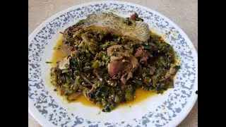 How I Cook  Nigerian Okro/Okra, Soup. /ronke beauty
