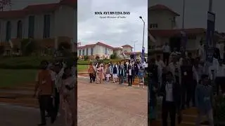 10th Ayurveda Day at AIIA GOA |  Ayush Minister of India | #10thayurvedaday #aiiagoa #aiia #shorts