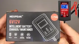 #nexpeak NC175 12V 6V Auto Smart #battery #charger Maintainer Trickle Repair