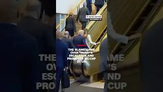 The blame game over Trump's escalator and prompter hiccup at UN