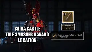 Saika Castle | Tale Smasher Kanabo Location in Assassin's Creed Shadows